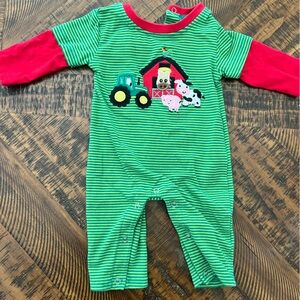 Be Mine Farm Animal Romper size 3 months